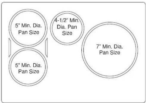 GE CHP90361TBB - Suitable Cookware - 4
