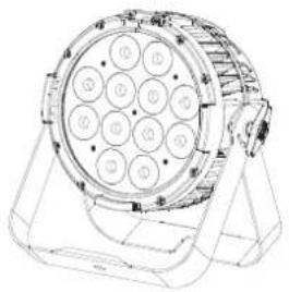 Chauvet COLORdash Par H12IP - Installation - 2