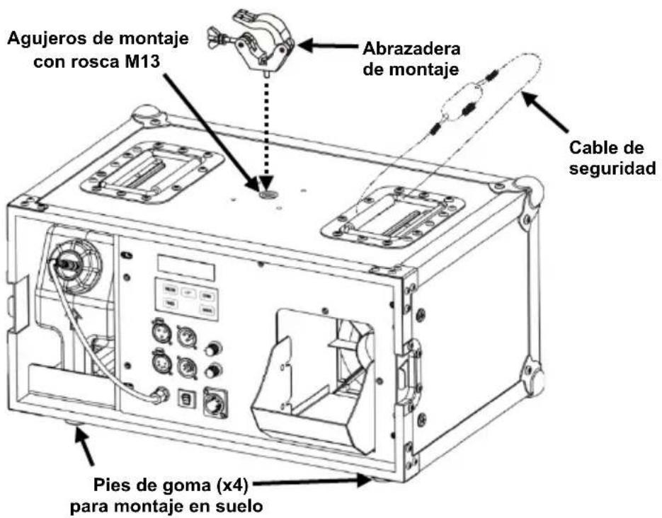 Chauvet Amhaze Whisper - Montaje - 1