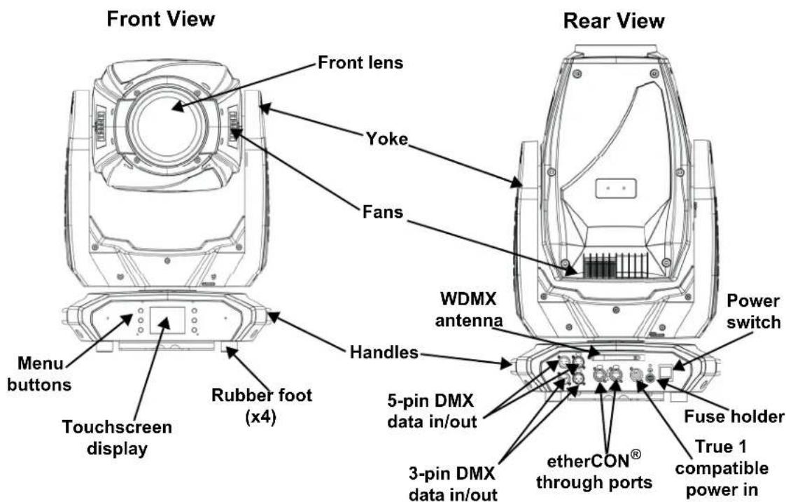 Chauvet Maverick MK2 Spot - Features - 1
