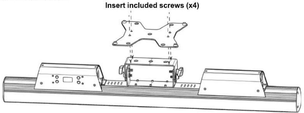 Chauvet STRIKE Saber - Mounting Diagram - 2