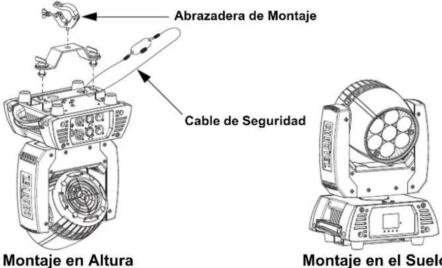 Chauvet Rogue R1X Wash - Diagrama de Montaje del Producto - 1