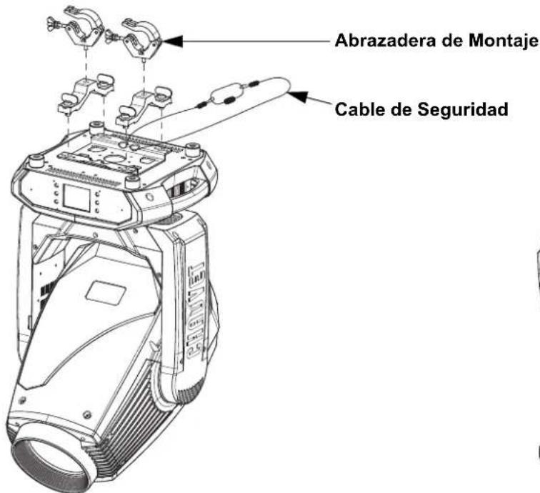 Chauvet Maverick MK3 Profile CX - Diagrama de Montaje del Producto - 1