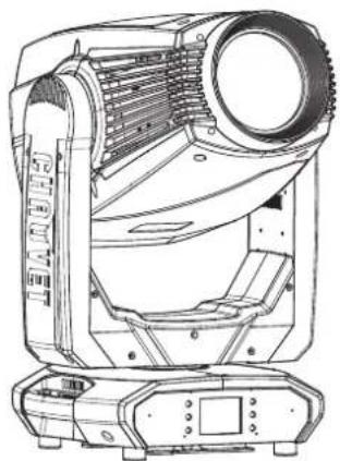 Chauvet Maverick MK3 Profile CX - Montageansicht - 2