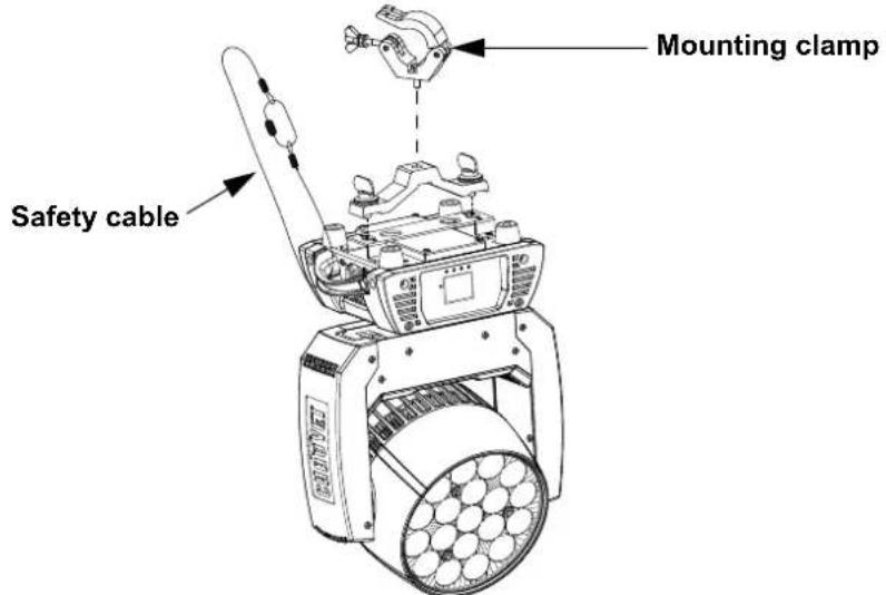 Chauvet Rogue R2X Wash VW - Mounting - 1
