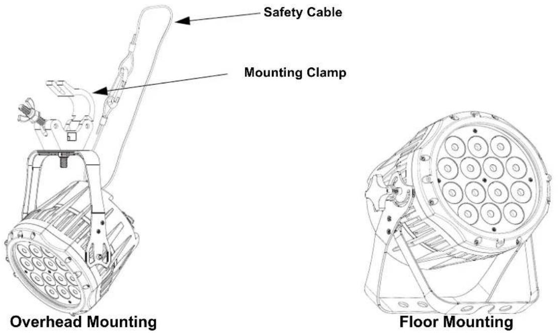 Chauvet COLORado 1 Quad - Mounting - 1