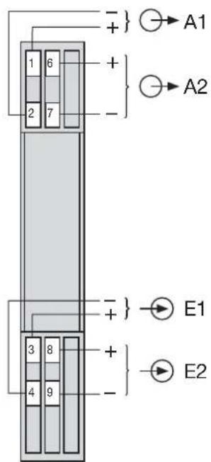 Camille Bauer Sineax Ti807 - Electrical connections - 5