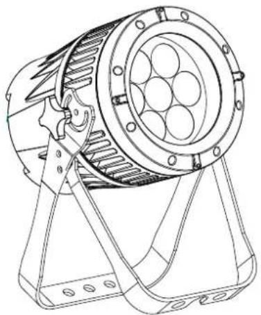 Chauvet COLORado 1-Quad Zoom - Mounting - 2