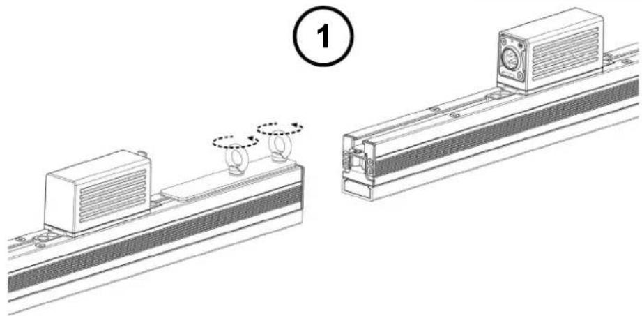 Chauvet ÉPIX Strip IP - Bevestigingsinstructies in serie - 1