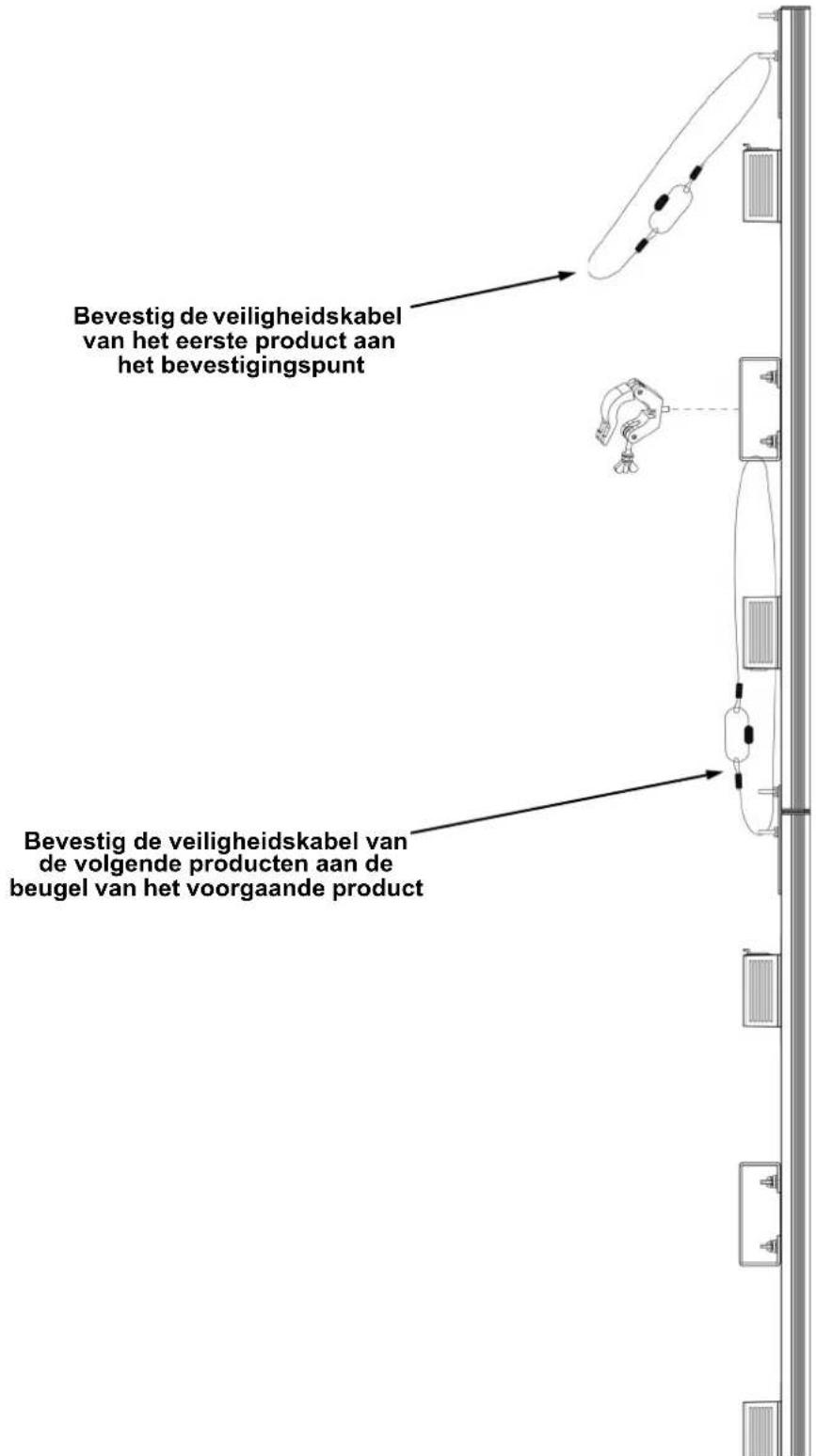 Chauvet ÉPIX Strip IP - Verticale montage-instructies - 1