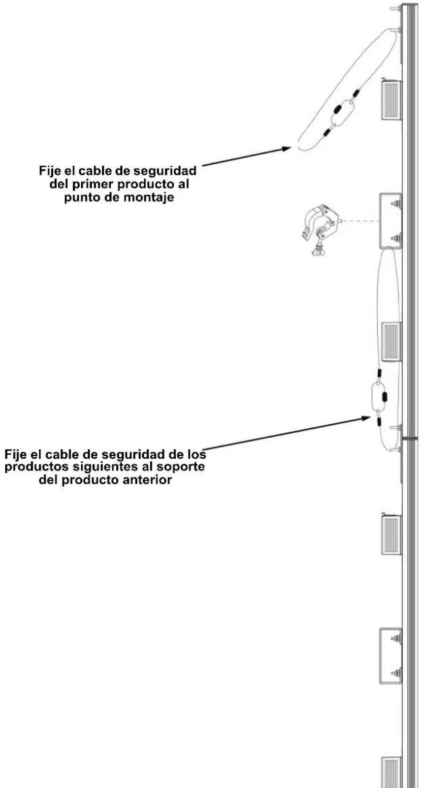 Chauvet ÉPIX Strip IP - Instrucciones de montaje vertical - 1
