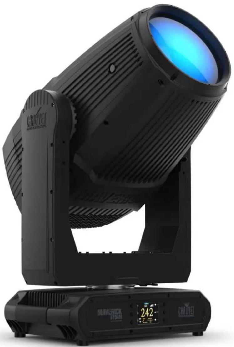 Chauvet Maverick Storm 4 SoloWash - Quick Reference Guide - 1