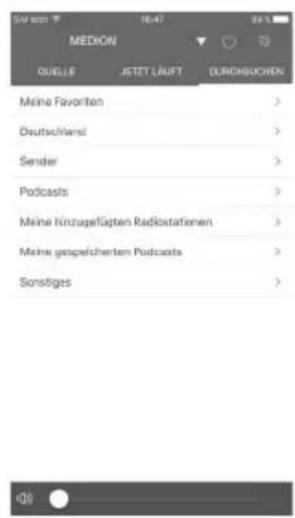 MEDION P85444 (MD 89295) - Gebruik van de app - 4