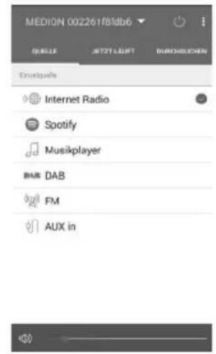 MEDION P85444 (MD 89295) - Using the app - 2