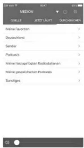 MEDION P85444 (MD 89295) - Utilisation de l'application - 4