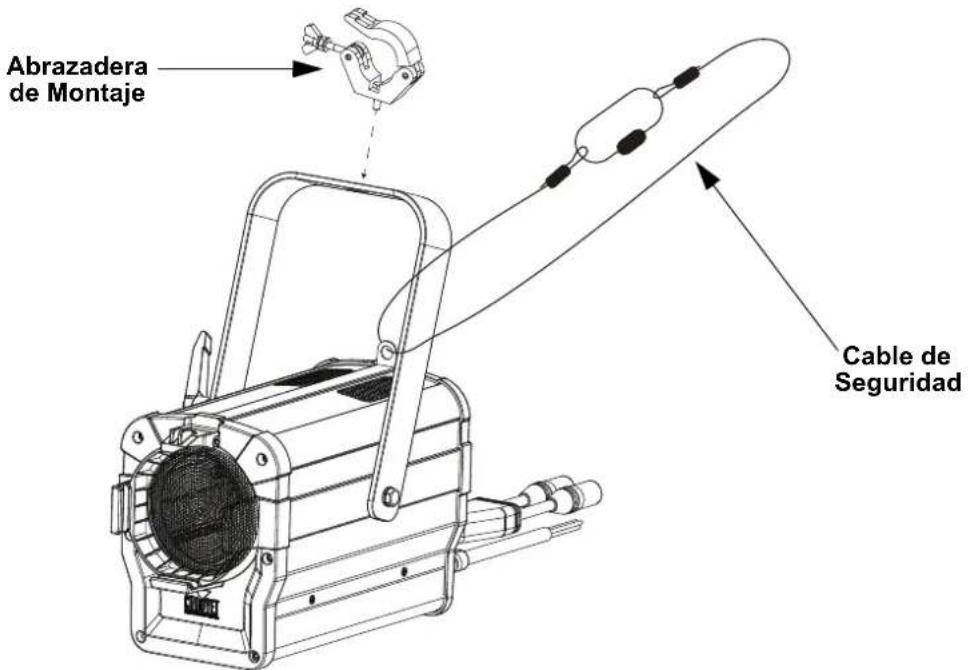 Chauvet Ovation F-55WW - Diagrama de Montaje del Producto - 1