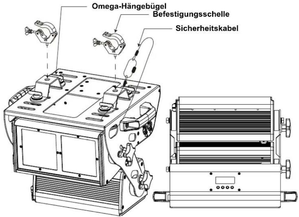 Chauvet Ovation C-805FC - Montage - 1