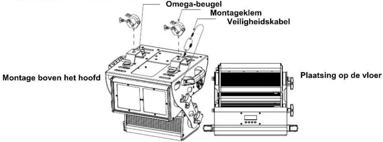 Chauvet Ovation C-805FC - Montage - 1