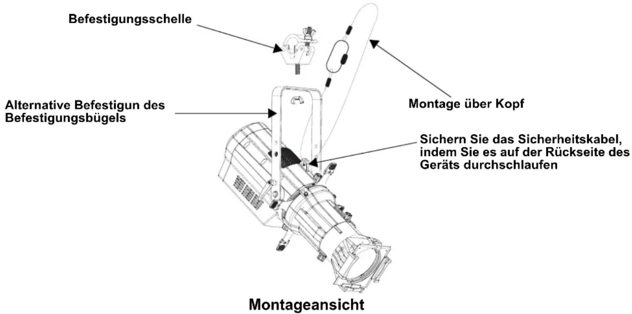 Chauvet Ovation E-930VW - Montage - 1