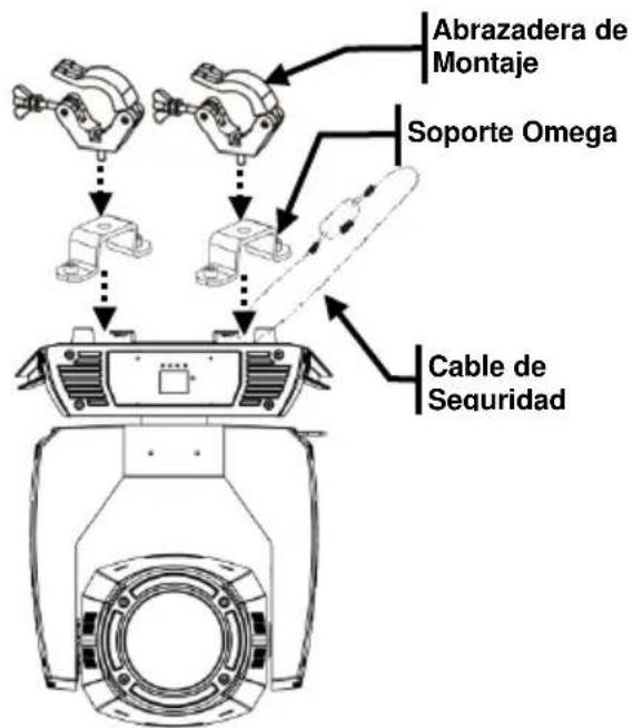Chauvet Rogue RH1 Hybrid - Montaje - 1