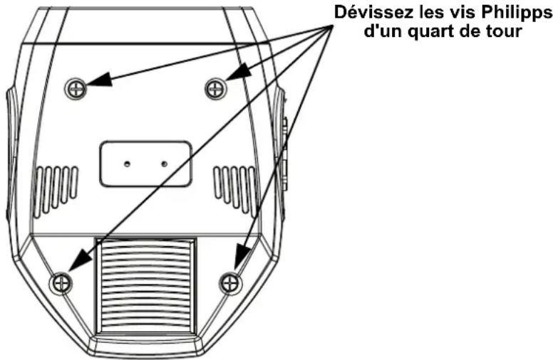 Chauvet Rogue R2X Beam - Remplacement de la Lampe - 1