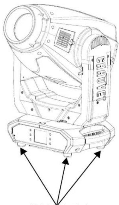 Chauvet Maverick MK2 Profile - Mounting diagram - 2