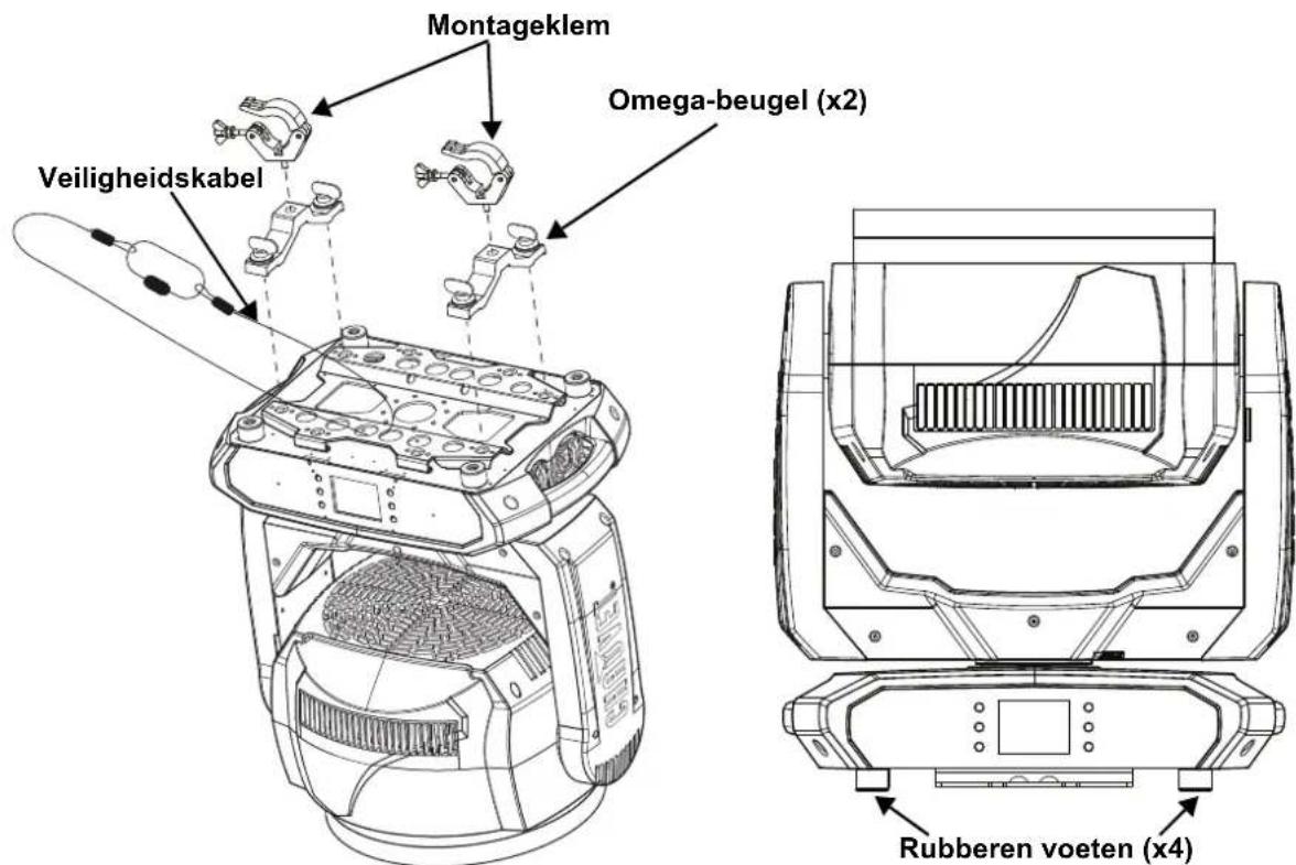 Chauvet Maverick MK3 Wash - Montagediagram - 1