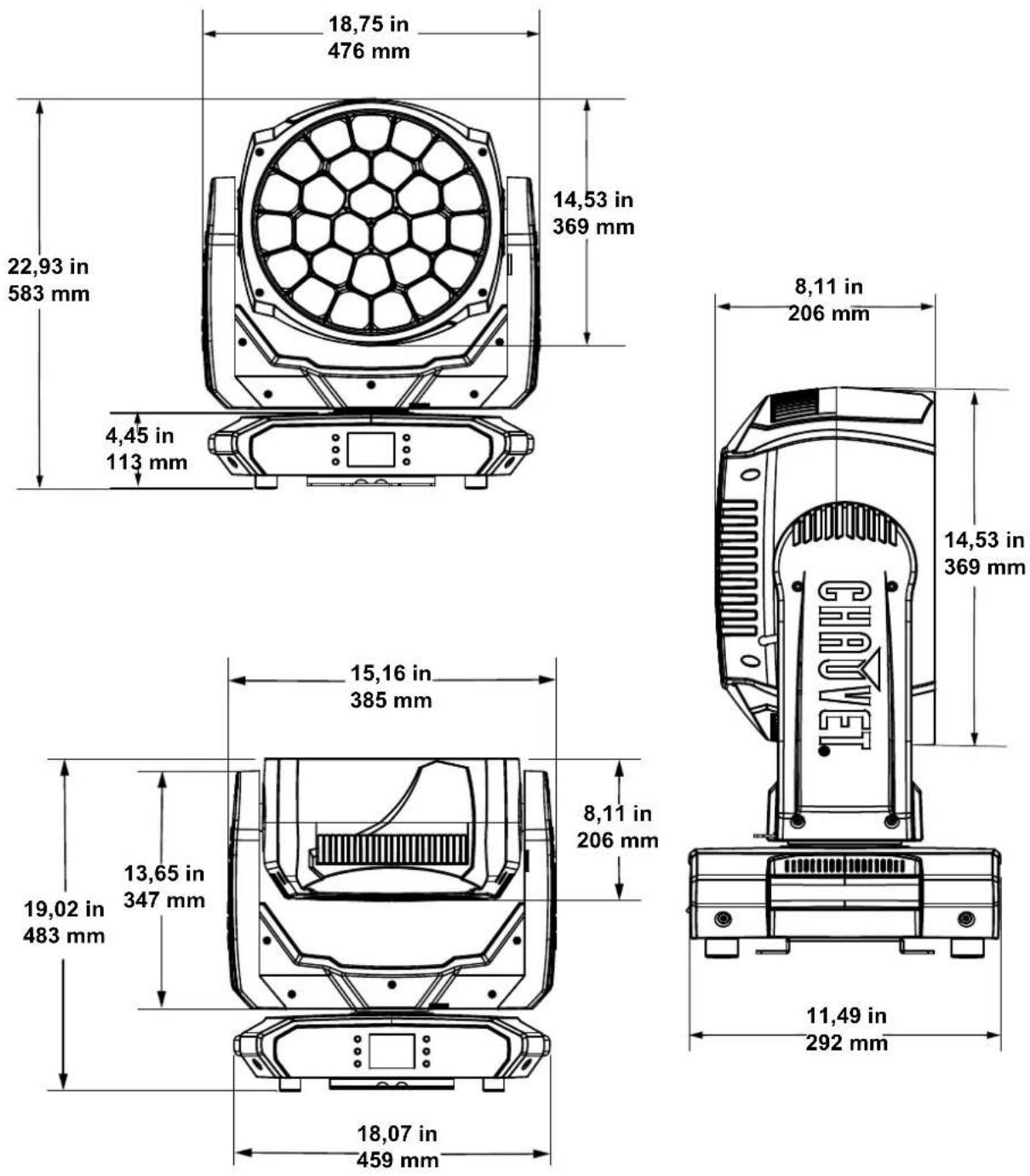 Chauvet Maverick MK3 Wash - Produktüberblick - 2