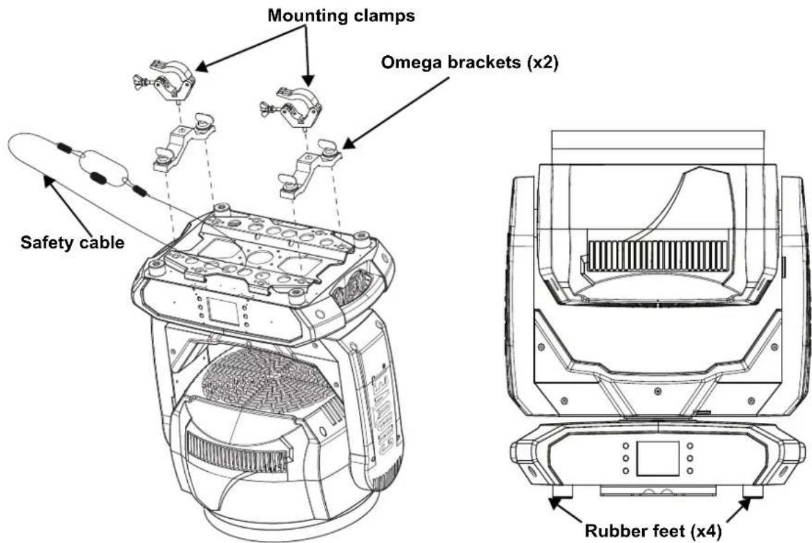 Chauvet Maverick MK3 Wash - Rigging - 1