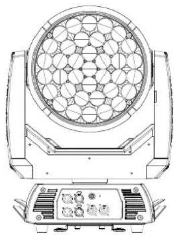 Chauvet Rogue R3 Wash - Diagrama de Montaje del Producto - 2