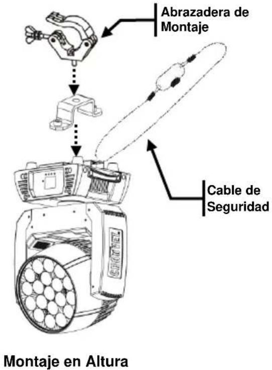 Chauvet Rogue R2 Wash - Montaje - 1