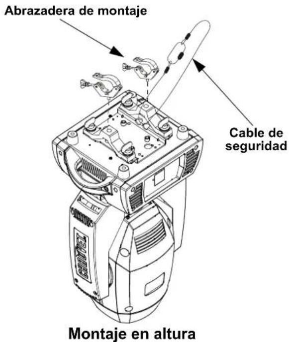 Chauvet Rogue R2X Spot - Diagrama de Montaje del Producto - 1