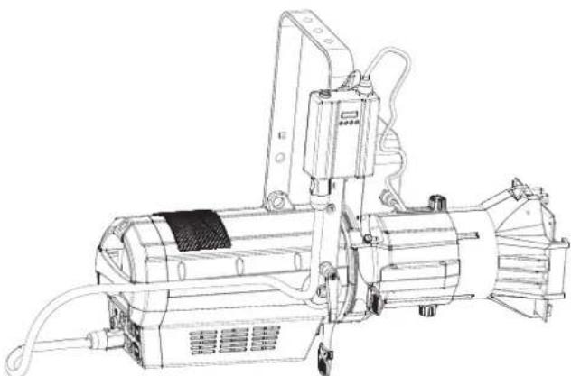 Chauvet Ovation GR-1 Adapter - Diagrama de Montaje del Producto - 3