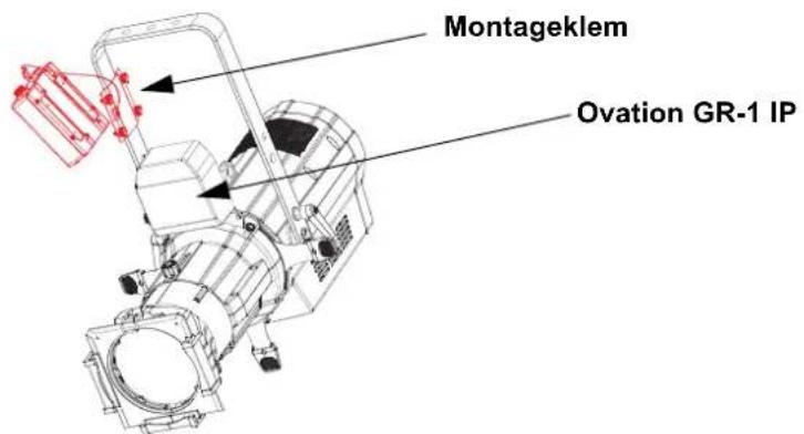 Chauvet Ovation GR-1 Adapter - Montage - 1
