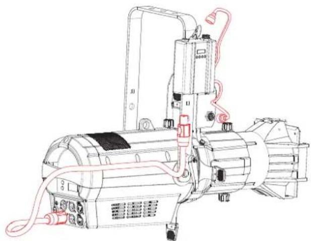 Chauvet Ovation GR-1 Adapter - Product Mounting Diagram - 3