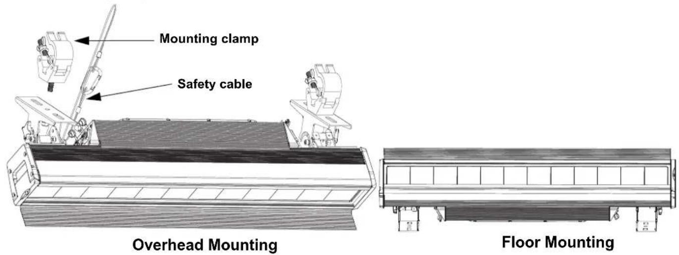 Chauvet COLORado Solo Batten - Mounting - 1