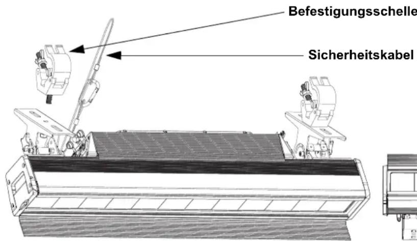 Chauvet COLORado Solo Batten - Ansicht Gerätemontage - 1
