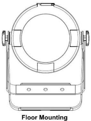 Chauvet COLORado 3 Solo - Product Mounting Diagram - 2