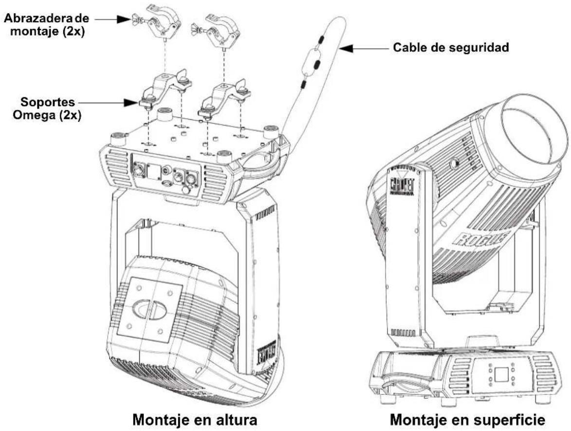 Chauvet Rogue Outcast 2 Hybrid - Montaje - 1