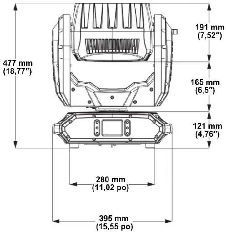 Chauvet Maverick Storm 1 Wash - Caractéristiques - 2