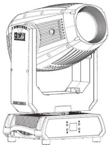 Chauvet Rogue Outcast 3 Spot - Scheme de Montage de l'Appareil - 2