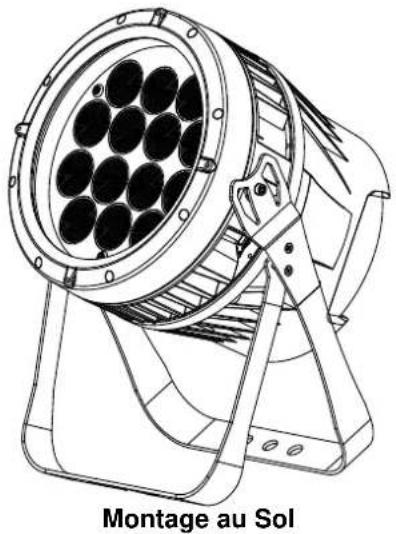 Chauvet COLORado 2-Quad Zoom - Scheme de Montage de l'Appareil - 2