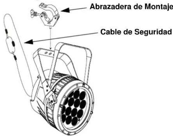 Chauvet COLORado 2-Quad Zoom - Diagrama de Montaje del Producto - 1