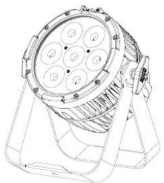 Chauvet COLORdash Par H7IP - Montage - 2