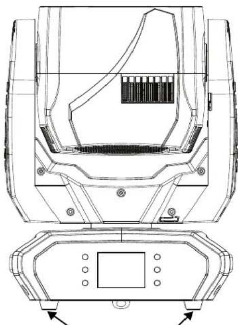Chauvet Maverick MK2 Wash - Suspension - 2