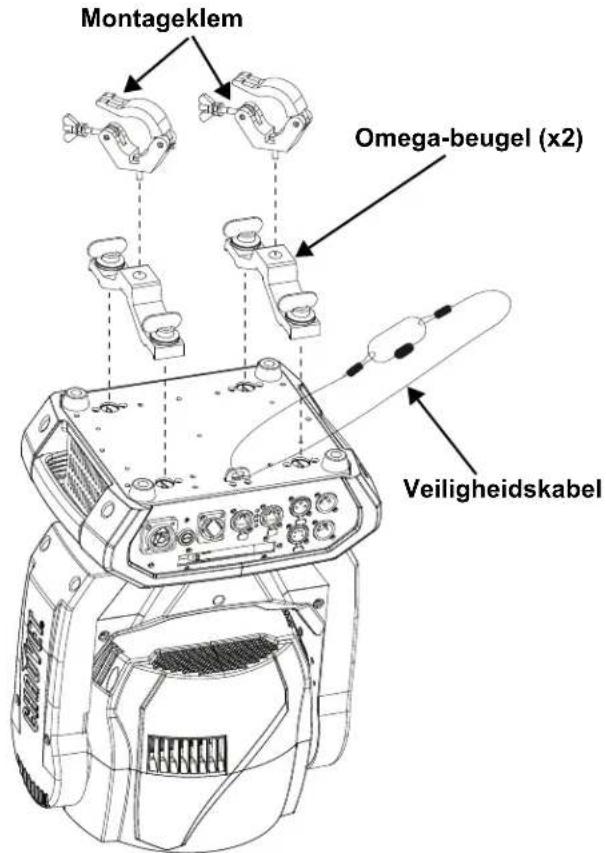 Chauvet Maverick MK2 Wash - Opbouw - 1