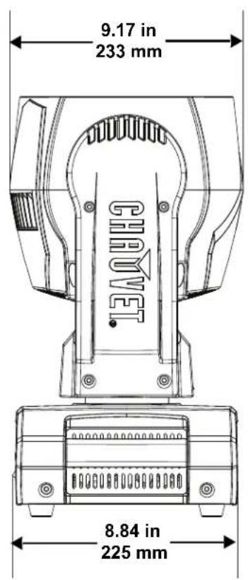 Chauvet Maverick MK2 Wash - Vue d'ensemble du Produit - 3