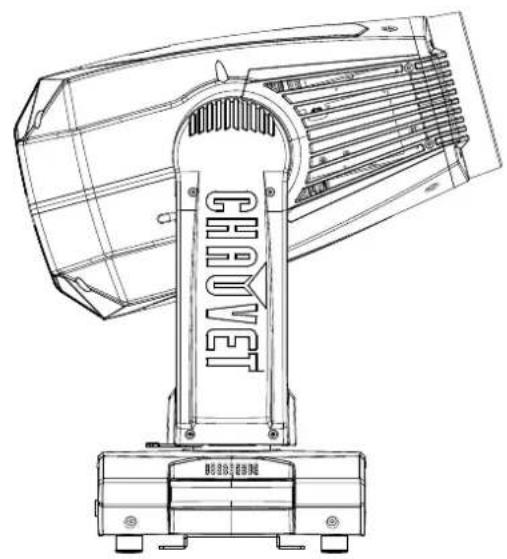 Chauvet Maverick MK3 Spot - Diagrama de Montaje del Producto - 2