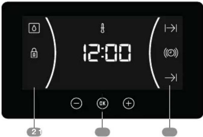 Porter & Charles SOPS60TM-1 - Beschreibung der elektronischen Uhr - 1
