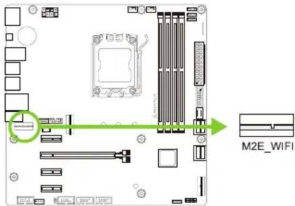 BIOSTAR B650MT-E PRO - M2M\_SB: M.2 (M Key) 插槽 - 1